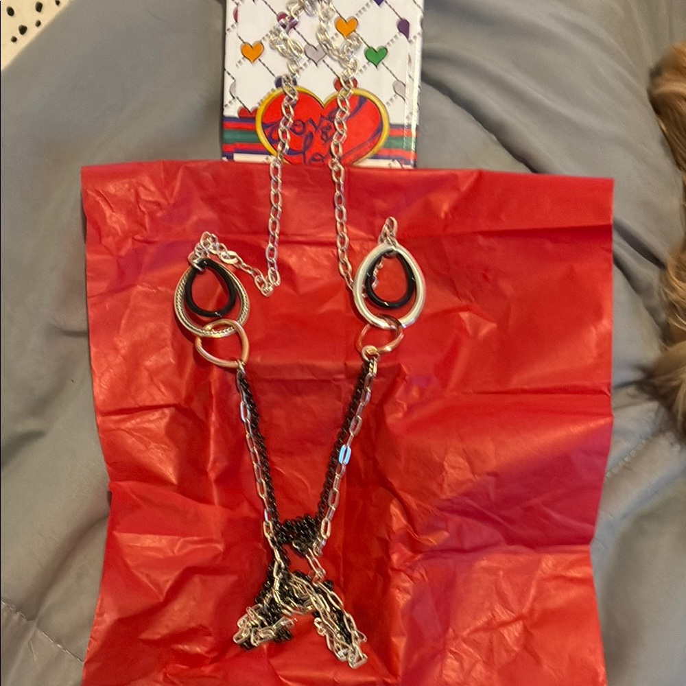 Elegant Silver Necklace from Brighton.